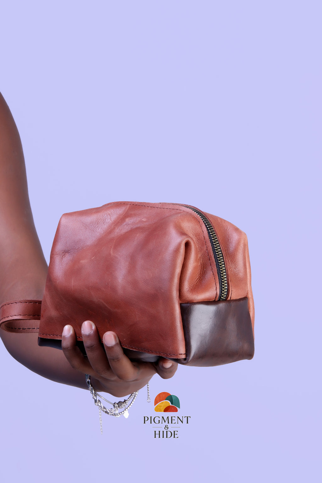 The Nomad Leather Dopp Kit
