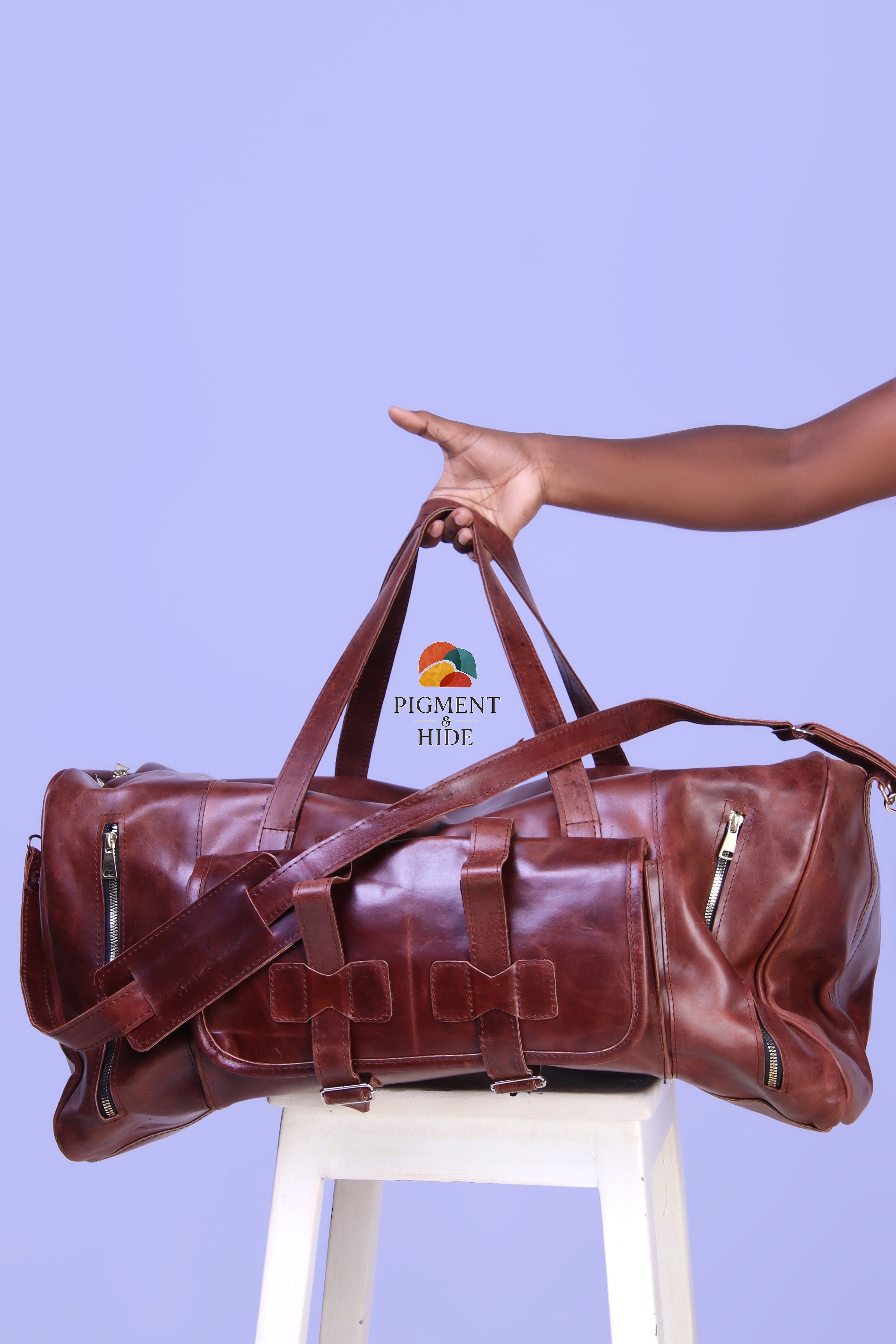 The Atlas Leather Expedition Duffel