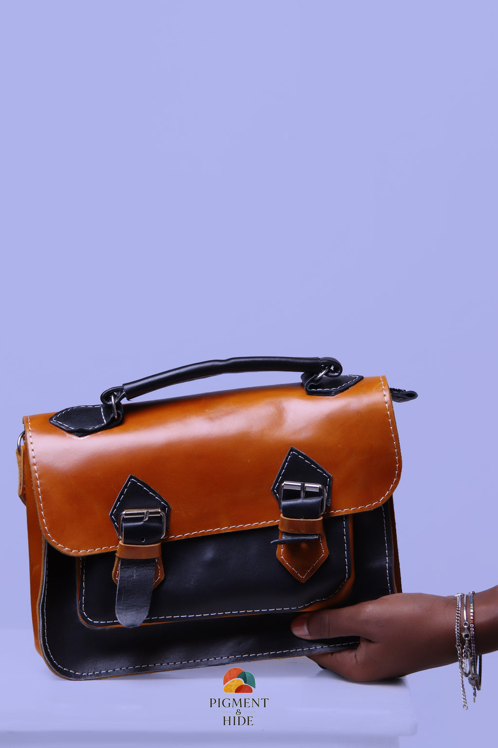The Heritage Leather Satchel