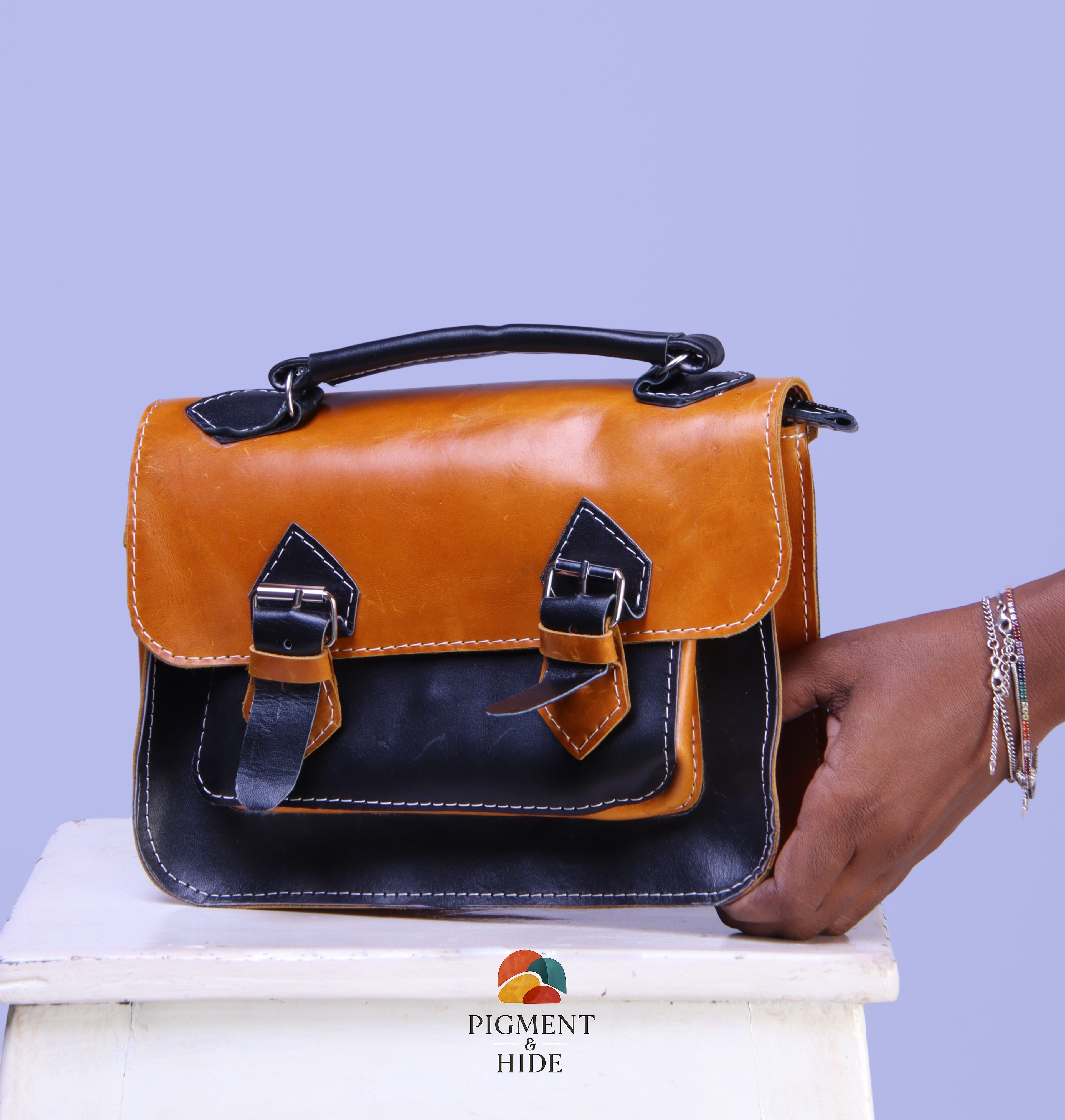 The Heritage Leather Satchel